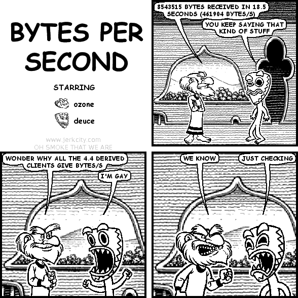 mega bytes per second