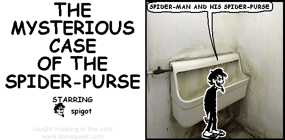 spigot: spider-man and his spider-purse