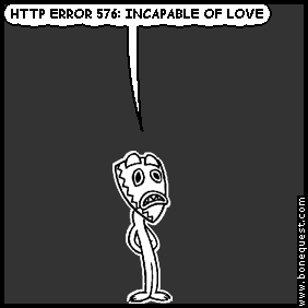 deuce: HTTP ERROR 576: INCAPABLE OF LOVE